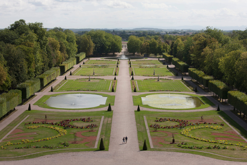 Jardin vue drone